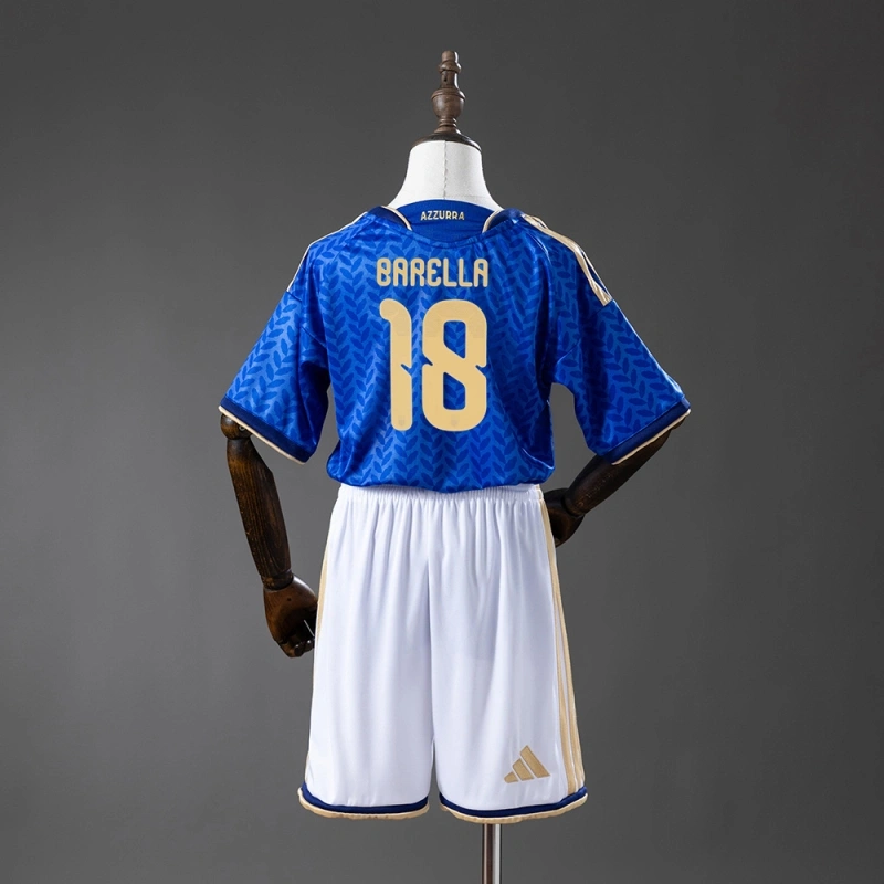 2026 Italy World Cup Home Men And Kids Kit