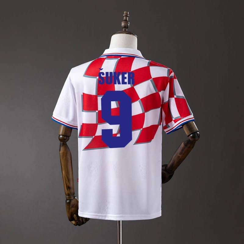 1998 Croatia Home Jersey
