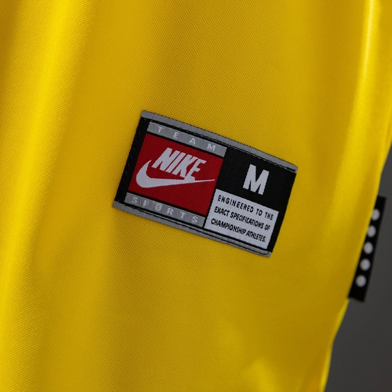 1998 Brazil Long Sleeve Home Jersey