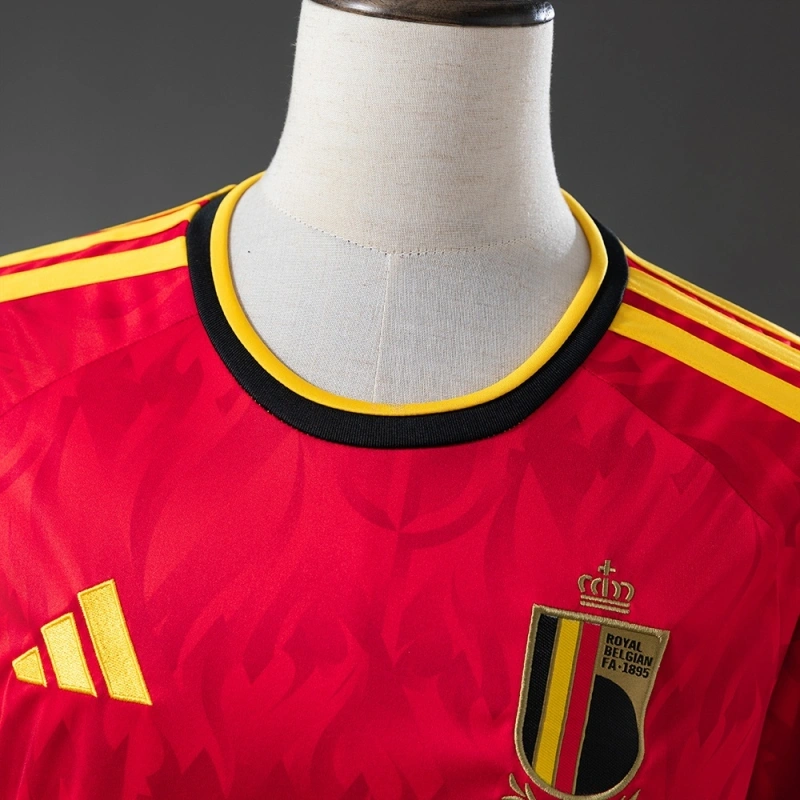 2026 Belgium World Cup Home Long Sleeve