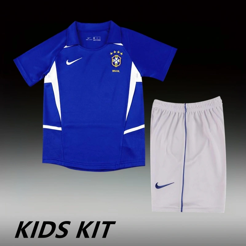 2002 Brazil Away Kids Kit