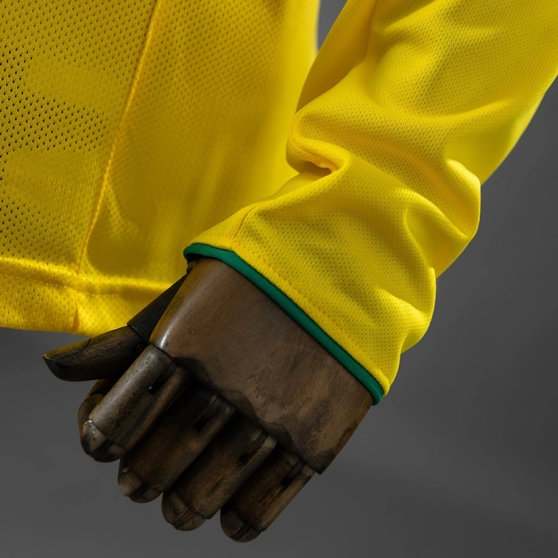 2004 Brazil Home Long Sleeved Jersey