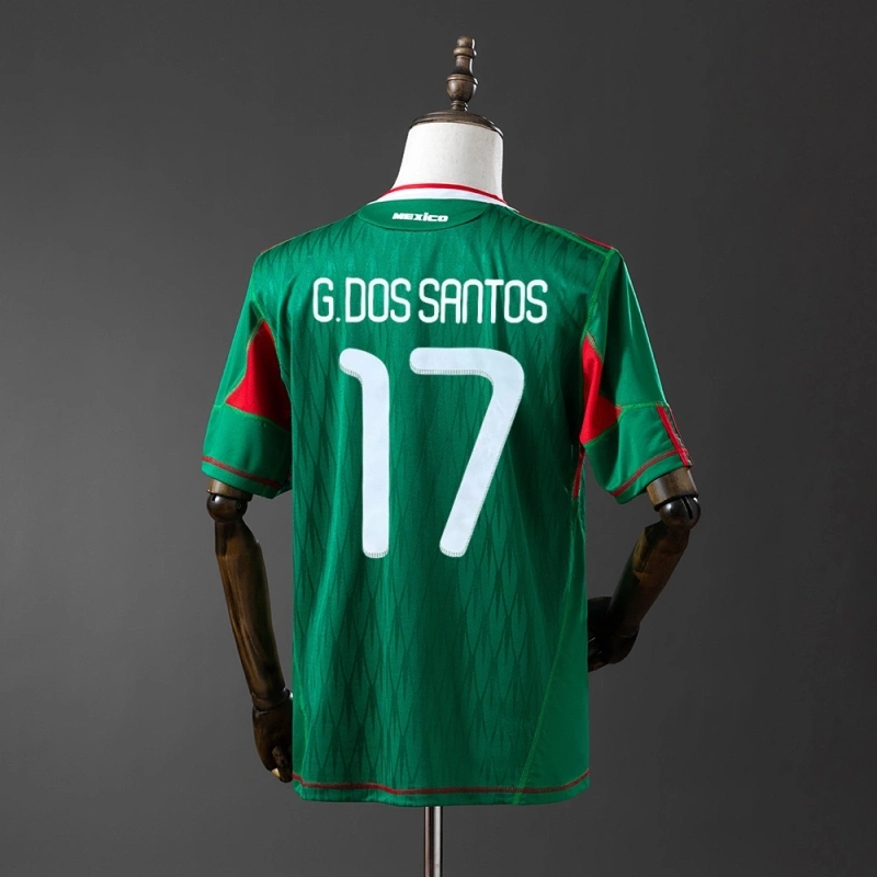 2010 Mexico Home Jersey
