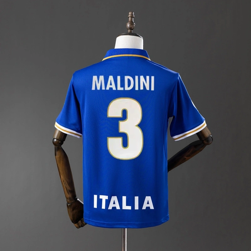 1996 Euro Cup Italy Home Jersey