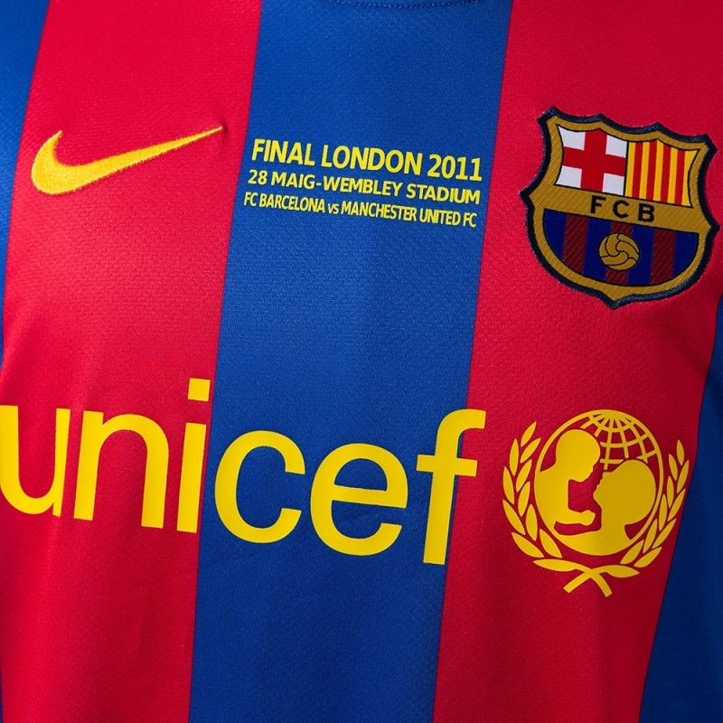 2010/11 Barcelona Long Sleeve Home Jersey