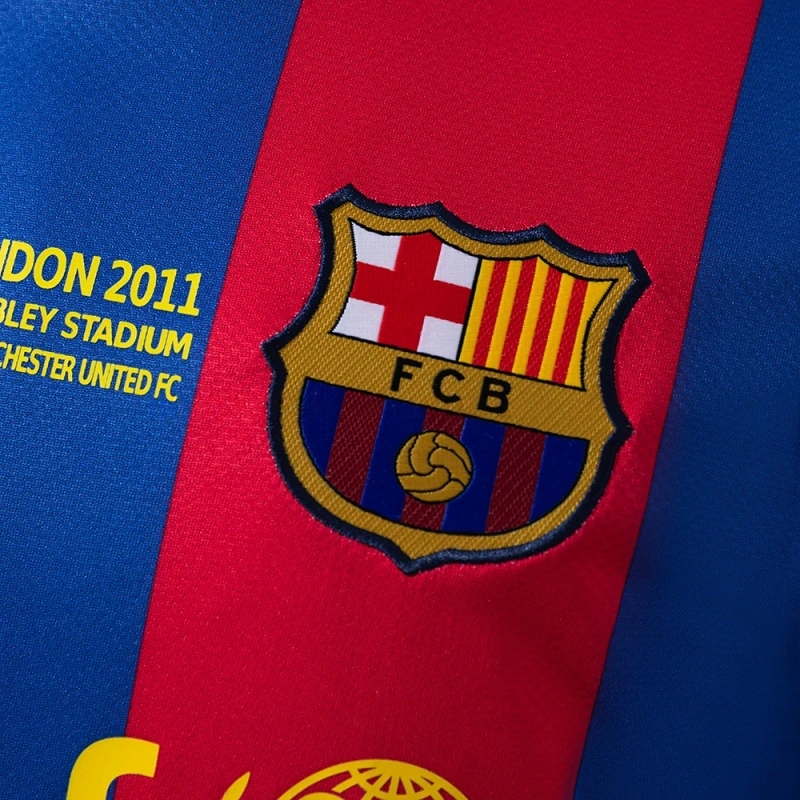 2010/11 Barcelona Long Sleeve Home Jersey