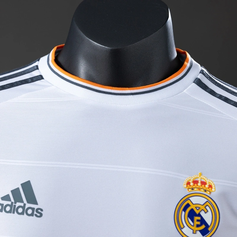 2013/14 Real Madrid Long Sleeve Home Jersey Player Version