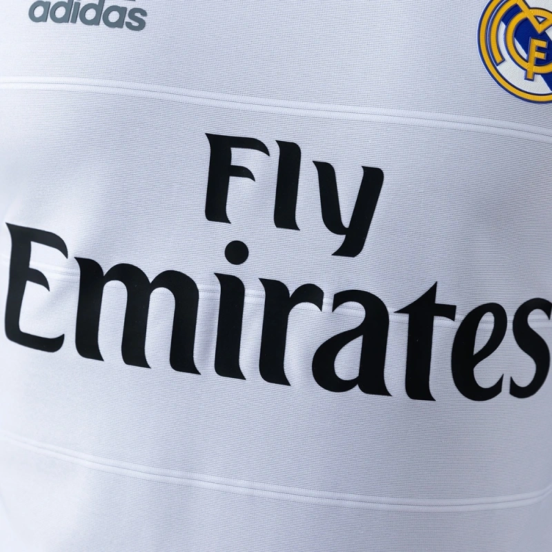 2013/14 Real Madrid Long Sleeve Home Jersey Player Version
