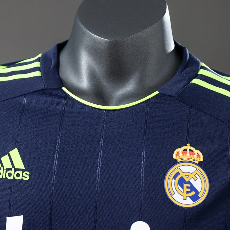 2012/13 Real Madrid Long Sleeve Away Jersey Player Version