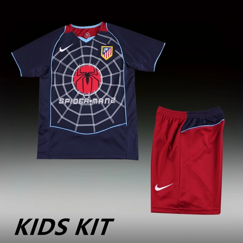 2004/05 Atletico De Madrid Away Kids Kit