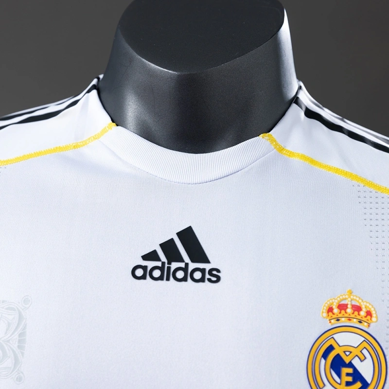2009/10 Real Madrid Long Sleeve Home Jersey Player Version
