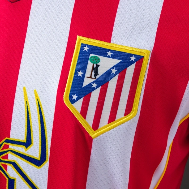 2004/05 Atletico Madrid Long Sleeved Home Jersey