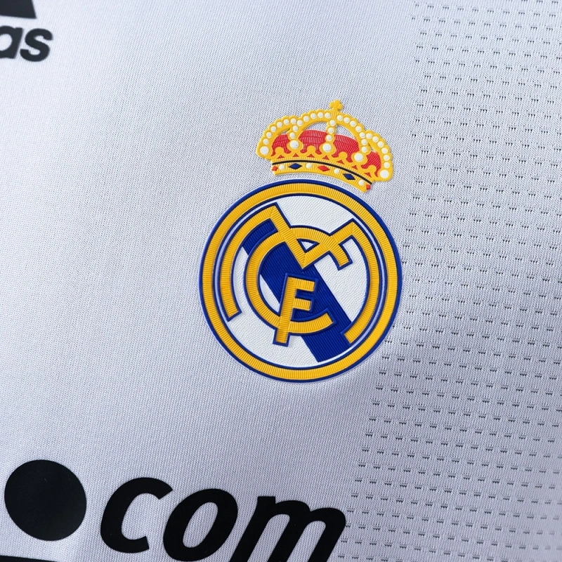 2009/10 Real Madrid Long Sleeve Home Jersey Player Version