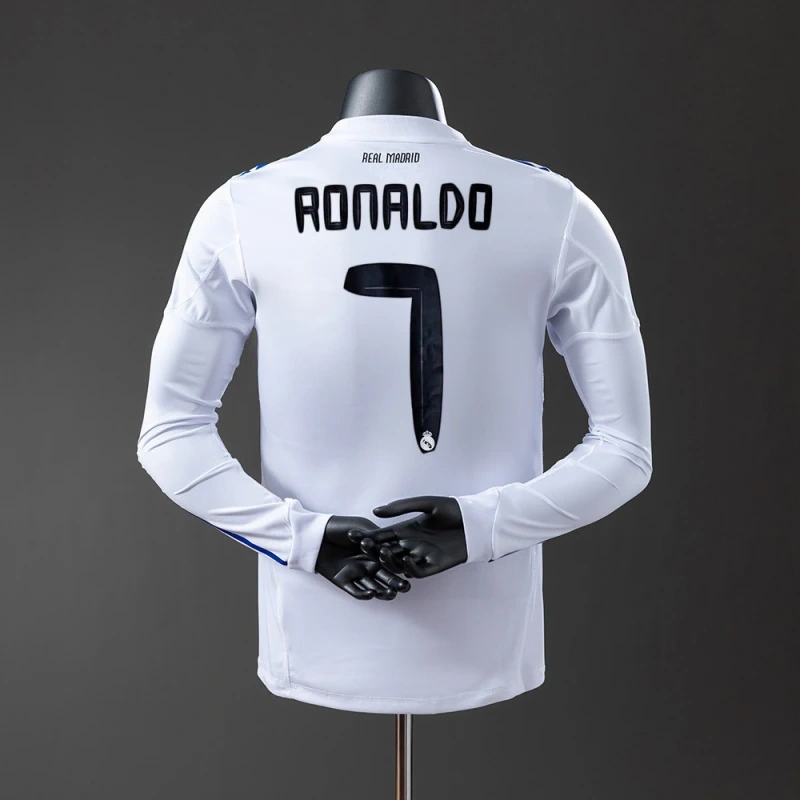 2010/11 Real Madrid Long Sleeve Home Jersey Player Version
