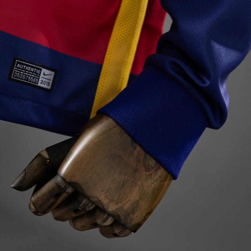 2015/16 Barcelona Long Sleeve Home Jersey