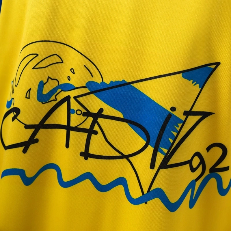 1991/92 Cadiz Cf Home Jersey
