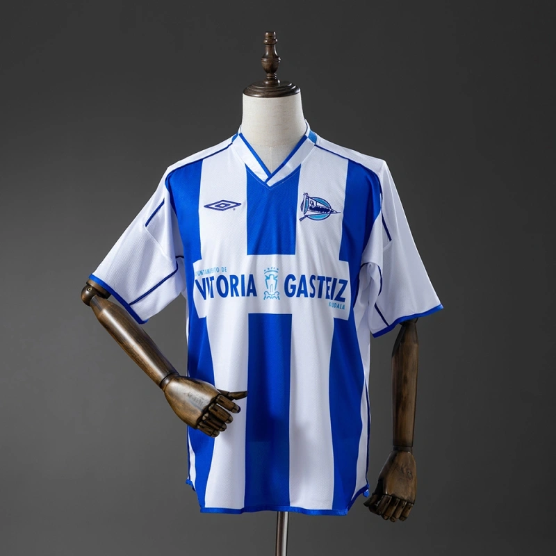 03/04 Deportivo Alaves Home Jersey