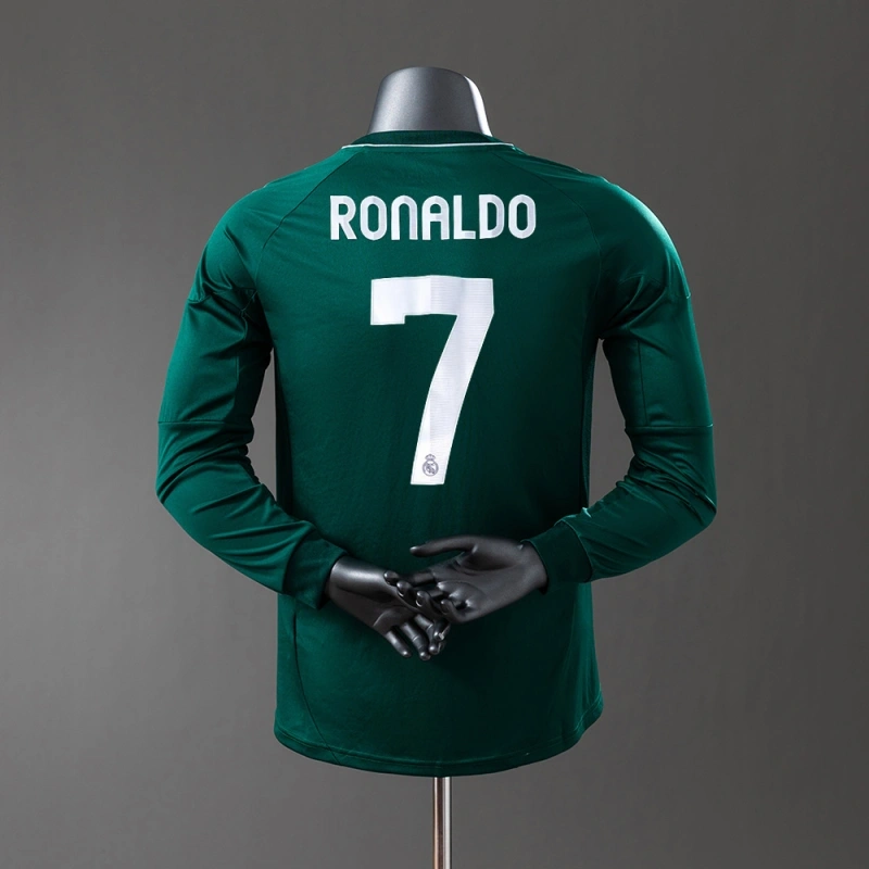 2012/13 Real Madrid Long Sleeve Third Away Jersey Player Version