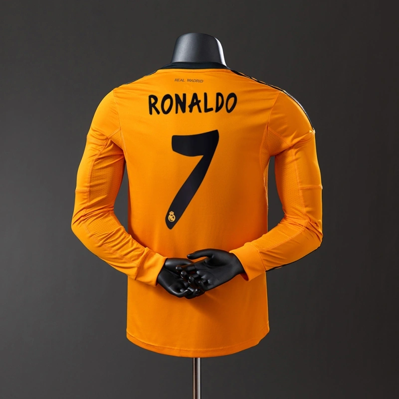 2013/14 Real Madrid Long Sleeve Third Away Jersey Player Version