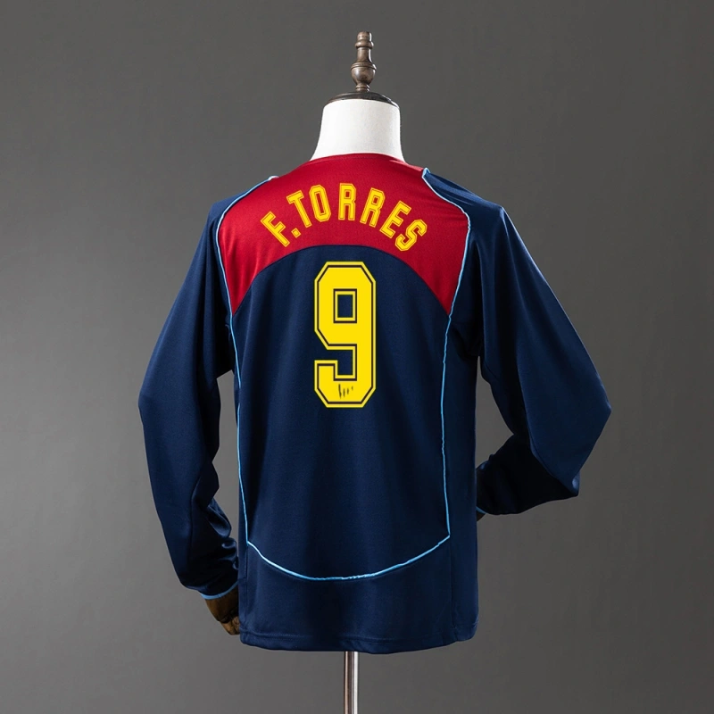 2004/05 Atletico Madrid Long Sleeved Away Jersey