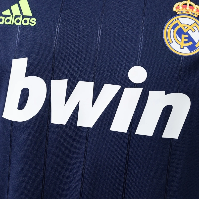 2012/13 Real Madrid Long Sleeve Away Jersey Player Version