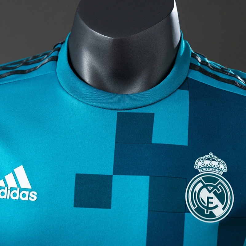 2017/18 Real Madrid Long Sleeve Third Away Jersey Player Version