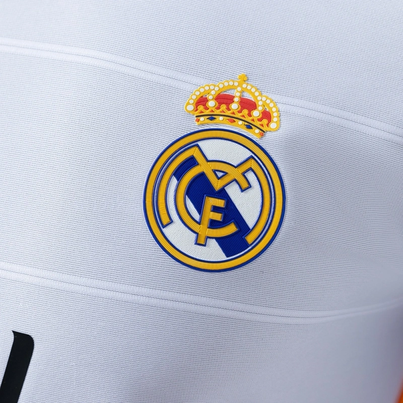 2013/14 Real Madrid Long Sleeve Home Jersey Player Version