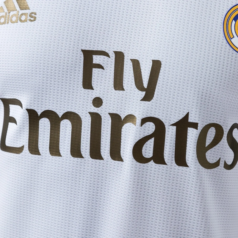 2019/20 Real Madrid Long Sleeve Home Jersey Player Version