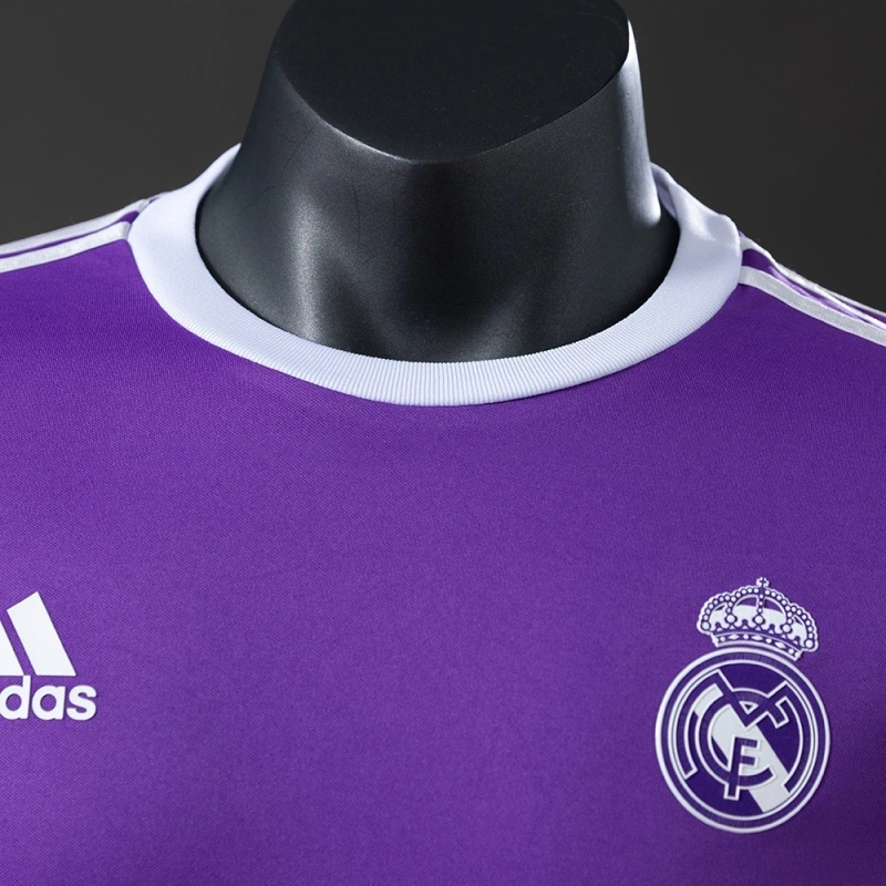 2016/17 Real Madrid Long Sleeve Away Jersey Player Version