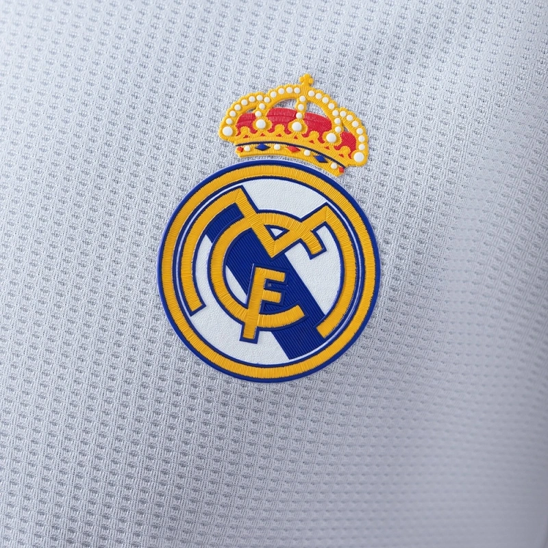 2019/20 Real Madrid Long Sleeve Home Jersey Player Version