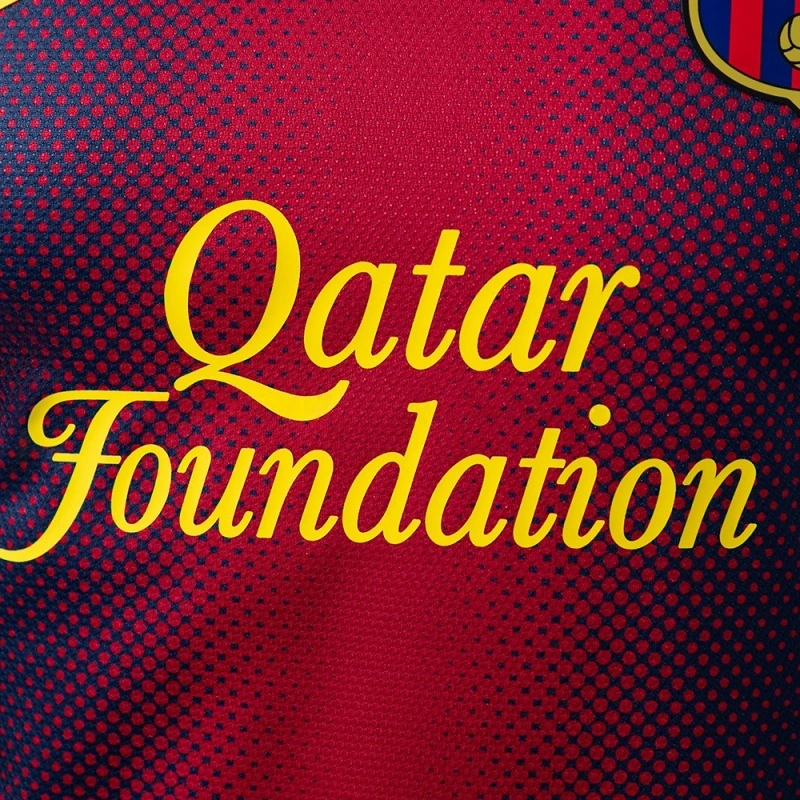2012/13 Barcelona Long Sleeve Home Jersey Player Version