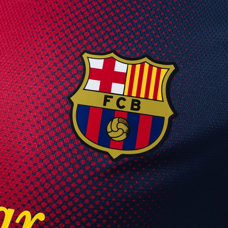 2012/13 Barcelona Long Sleeve Home Jersey Player Version