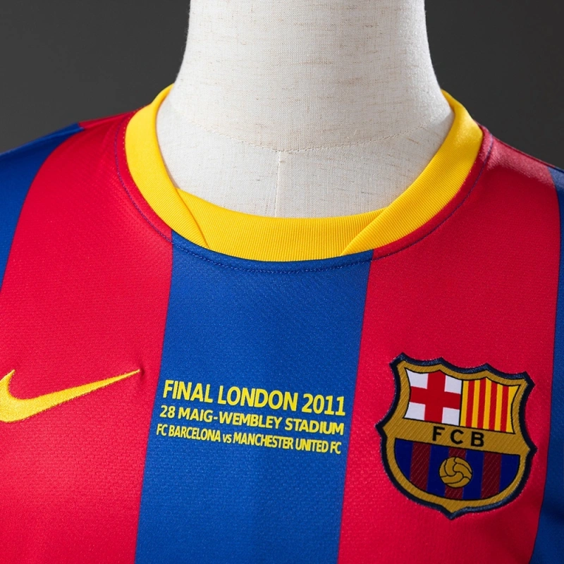2010/11 Barcelona Long Sleeve Home Jersey