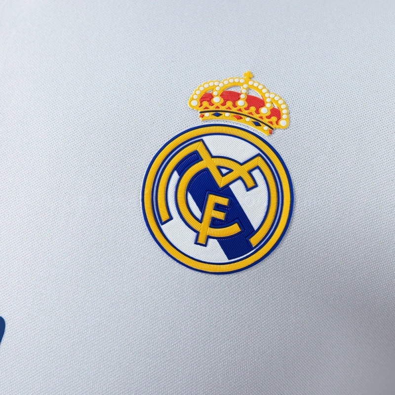 2016/17 Real Madrid Long Sleeve Home Jersey Player Version