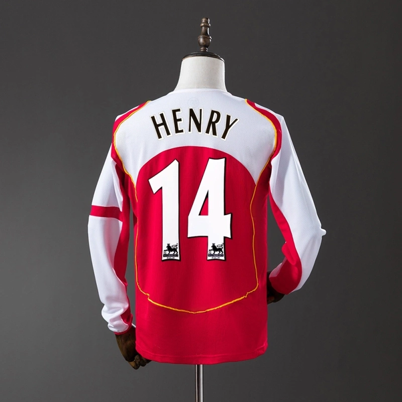 2004/05 Arsenal Long Sleeve Home Jersey