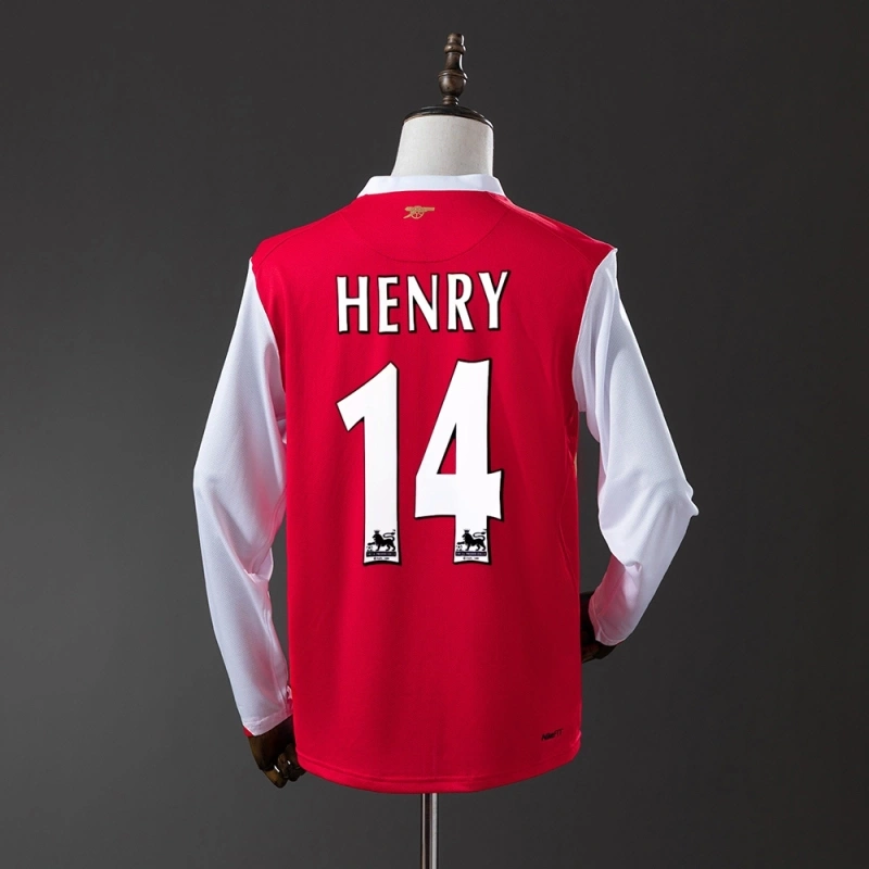 2006/07 Arsenal Long Sleeve Home Jersey