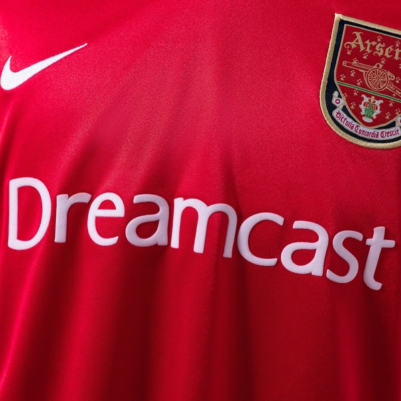 2001/02 Arsenal Long Sleeve Home Jersey