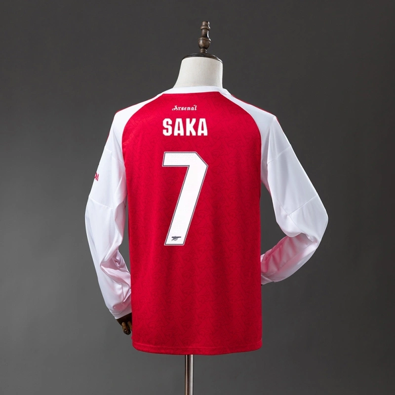 2025/26 Arsenal Home Long Sleeve Jersey