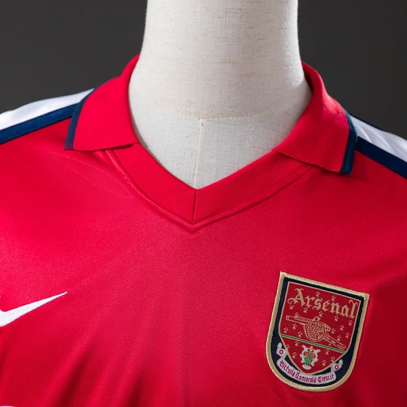 2001/02 Arsenal Long Sleeve Home Jersey