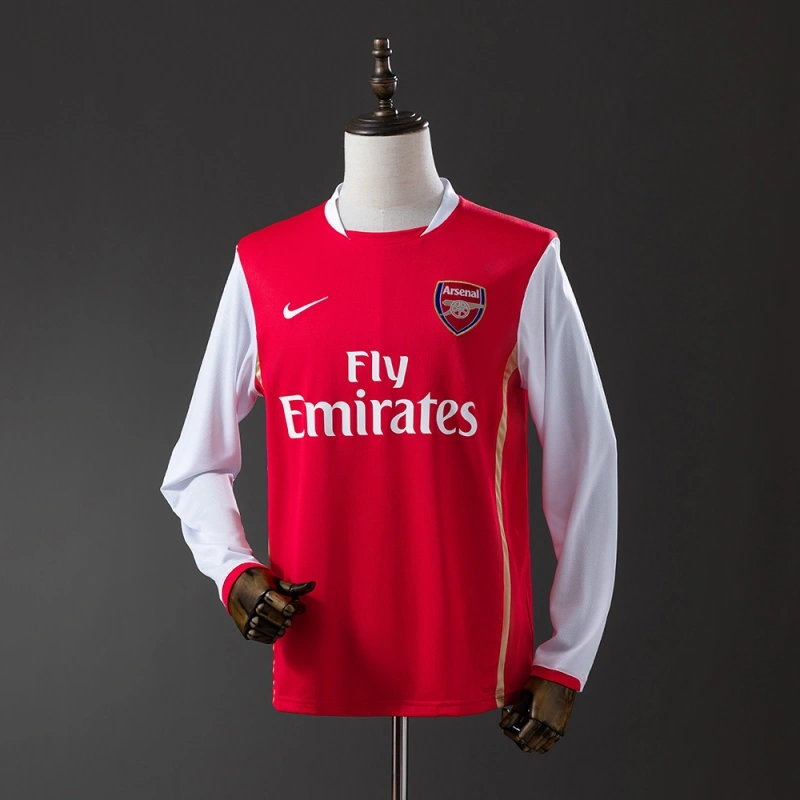2006/07 Arsenal Long Sleeve Home Jersey