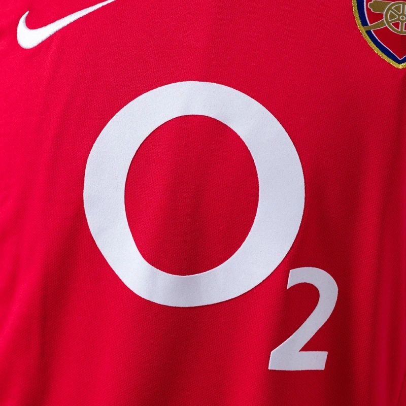2002/04 Arsenal Long Sleeve Home Jersey