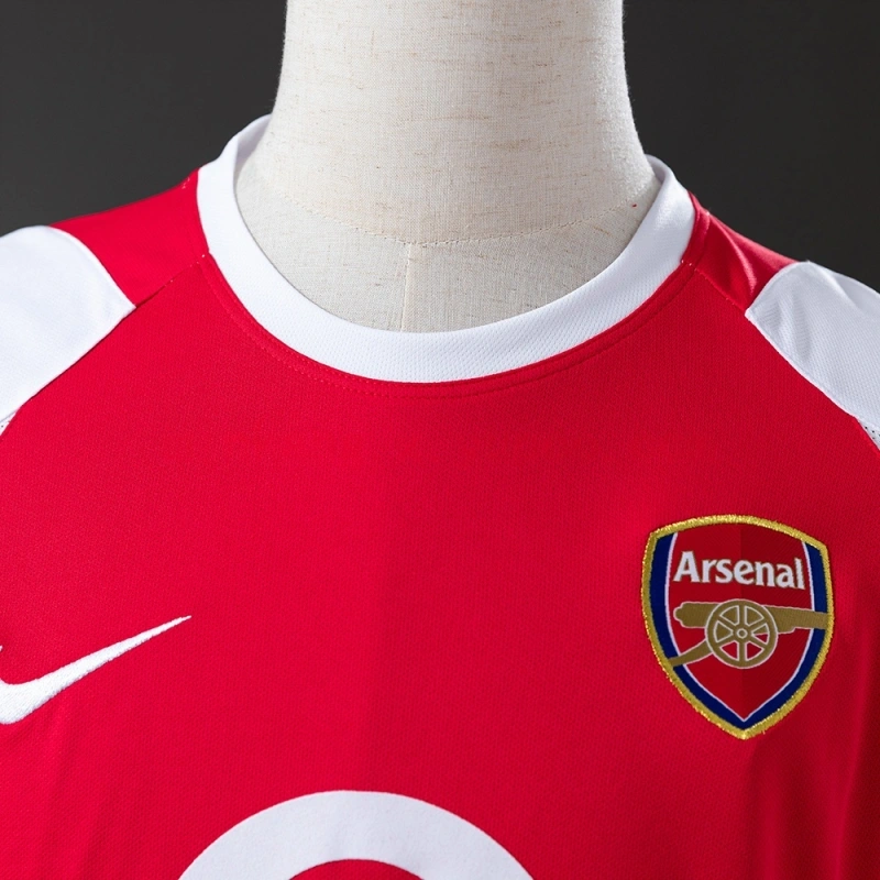 2002/04 Arsenal Long Sleeve Home Jersey