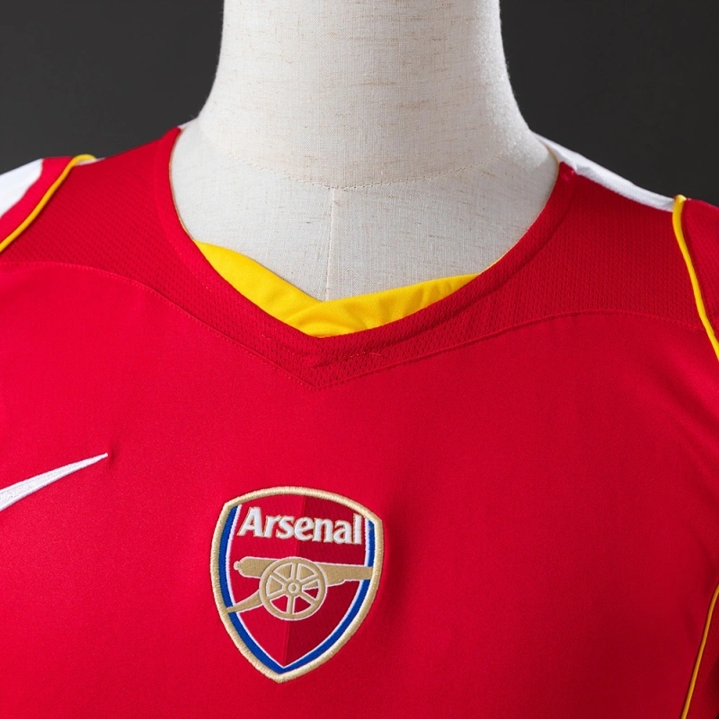 2004/05 Arsenal Long Sleeve Home Jersey