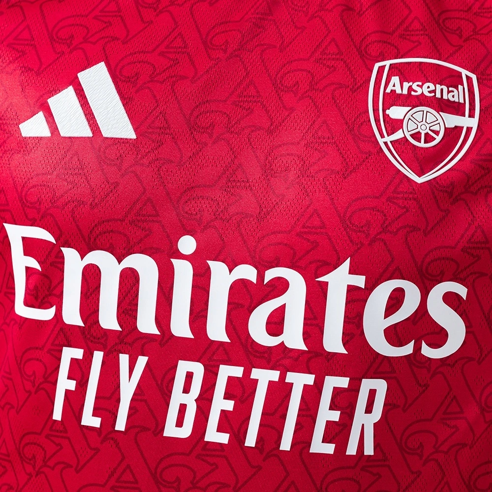 2025/26 Arsenal Home Jersey Player Version