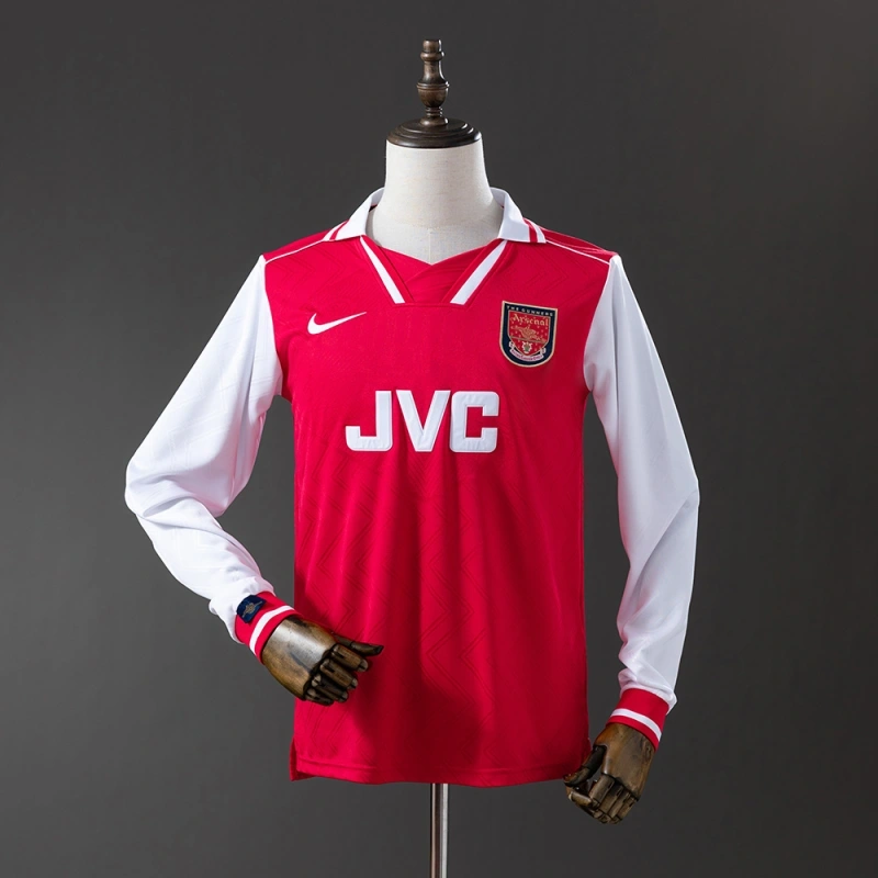 1996/97 Arsenal Long Sleeve Home Jersey