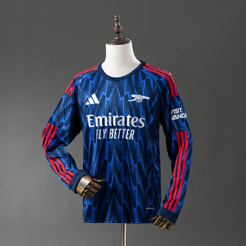 2025/26 Arsenal Away Long Sleeve Jersey