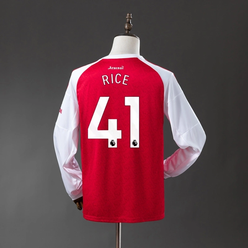 2025/26 Arsenal Home Long Sleeve Jersey