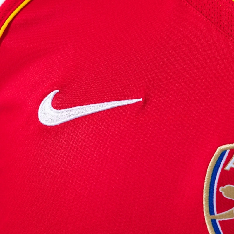 2004/05 Arsenal Long Sleeve Home Jersey