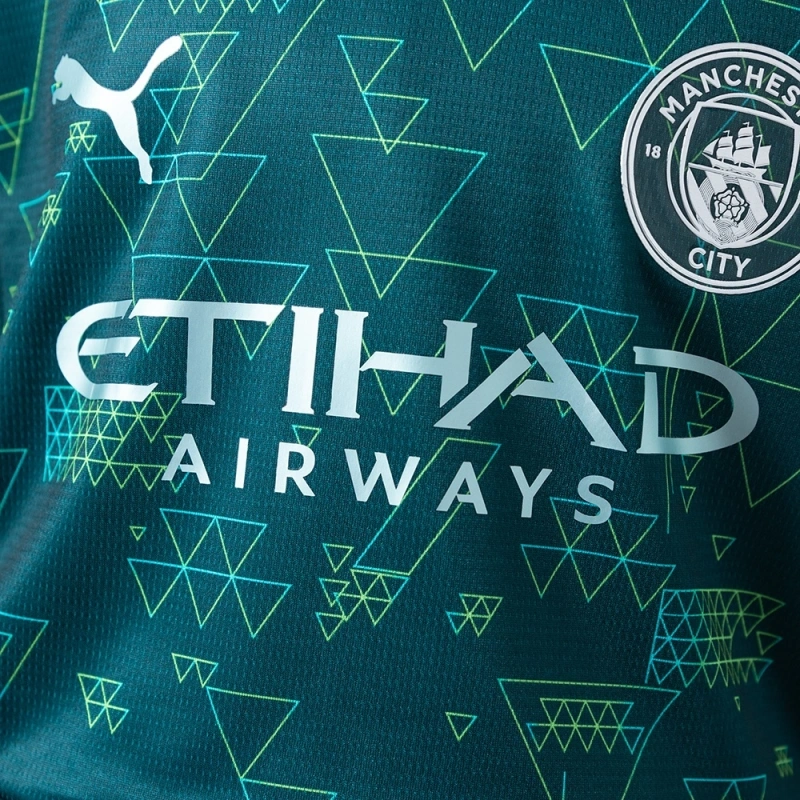 2025/26 Manchester City Fourth Away Men And Kids Kit