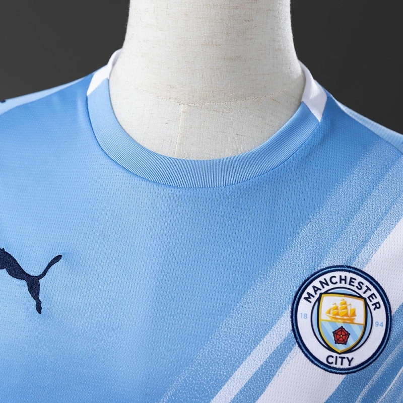 25/26 Manchester City Home Long Sleeves Jersey